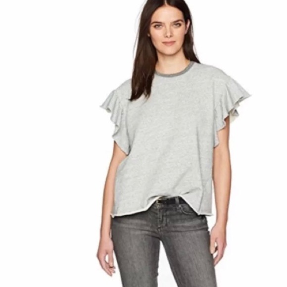 AG Flutter Sleeve Top - Picture 2 of 7